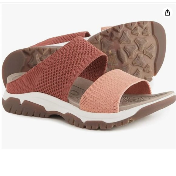 Bionica Nilsa Slide Sandal in Canyon Clay/Desert Rose - Picture 5 of 5